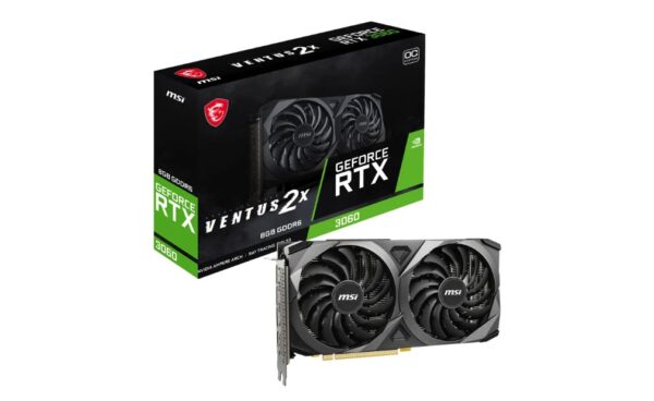 MSI GeForce RTX 3060 VENTUS 2X OC 8GB GDDR6