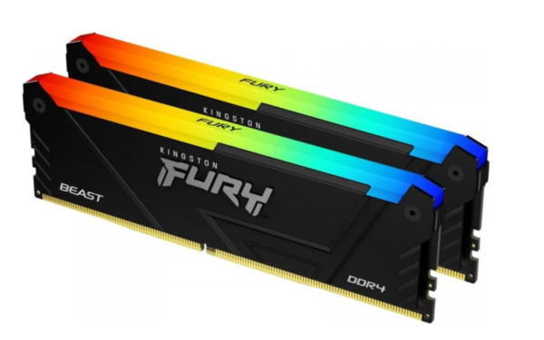Kingston Fury Beast RGB 16GB [2x8GB 3200MHz DDR4 CL16 DIMM]