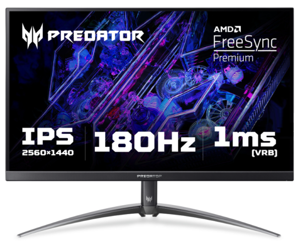 Monitor ACER Predator XB273UV3bmiiprzx 27" 2560x1440px IPS 180Hz 1 ms [MPRT]